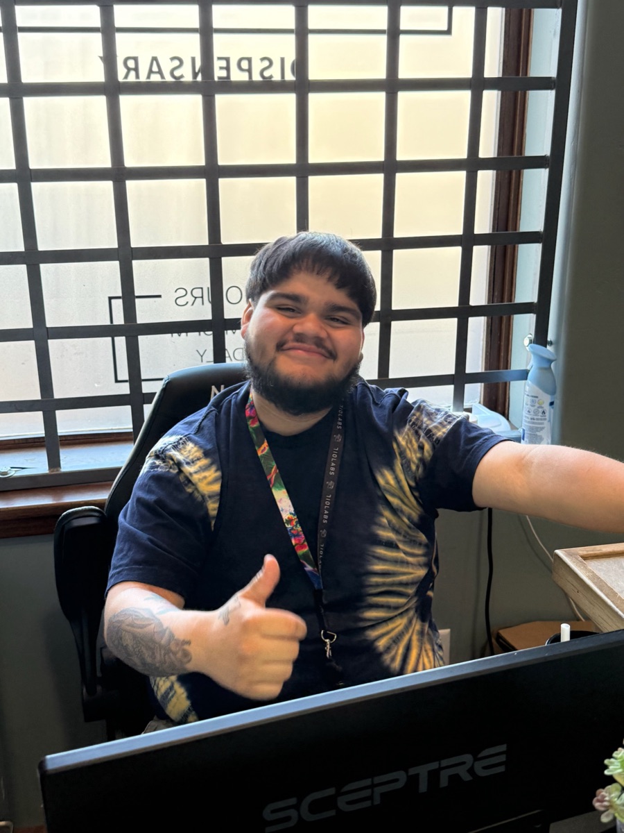 Team member at the front desk