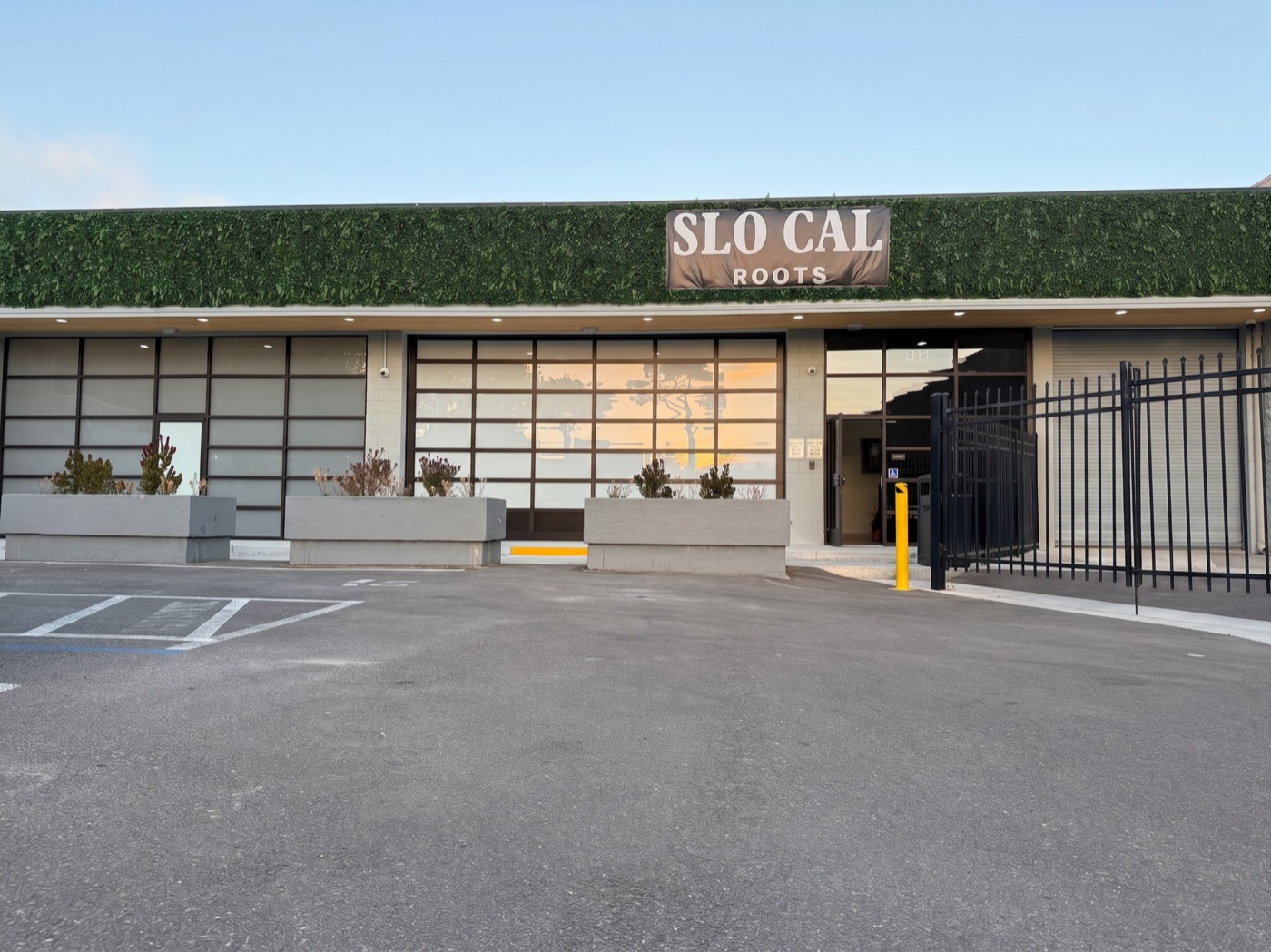 SLO CAL Roots San Luis Obispo storefront at 3535 S. Higuera St.